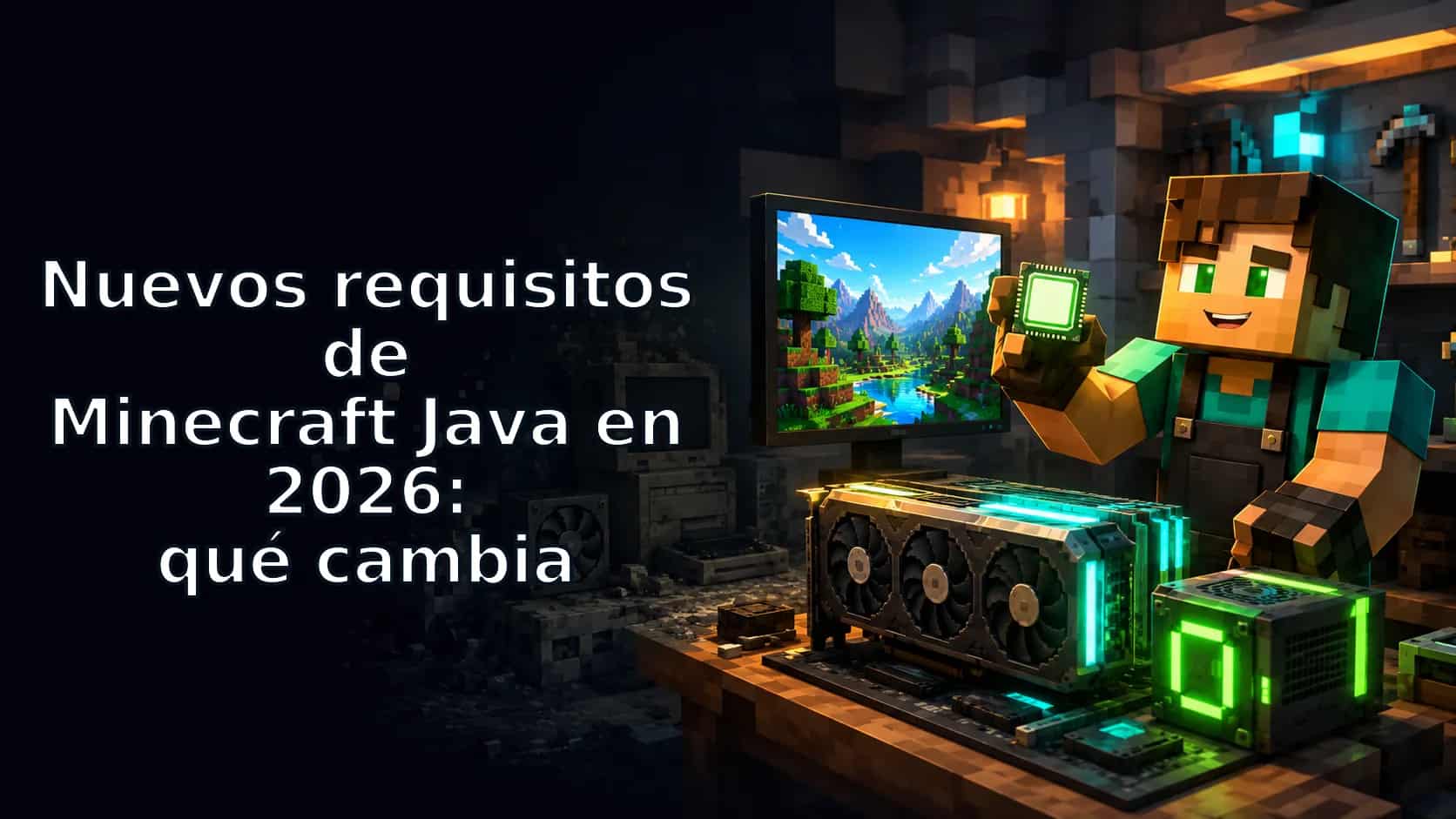 Nuevos requisitos de Minecraft Java en 2026: qué cambia