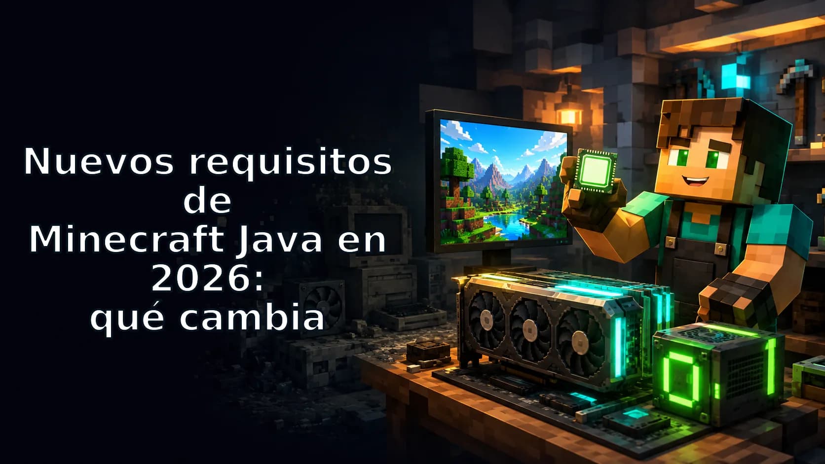 Nuevos requisitos de Minecraft Java en 2026: qué cambia