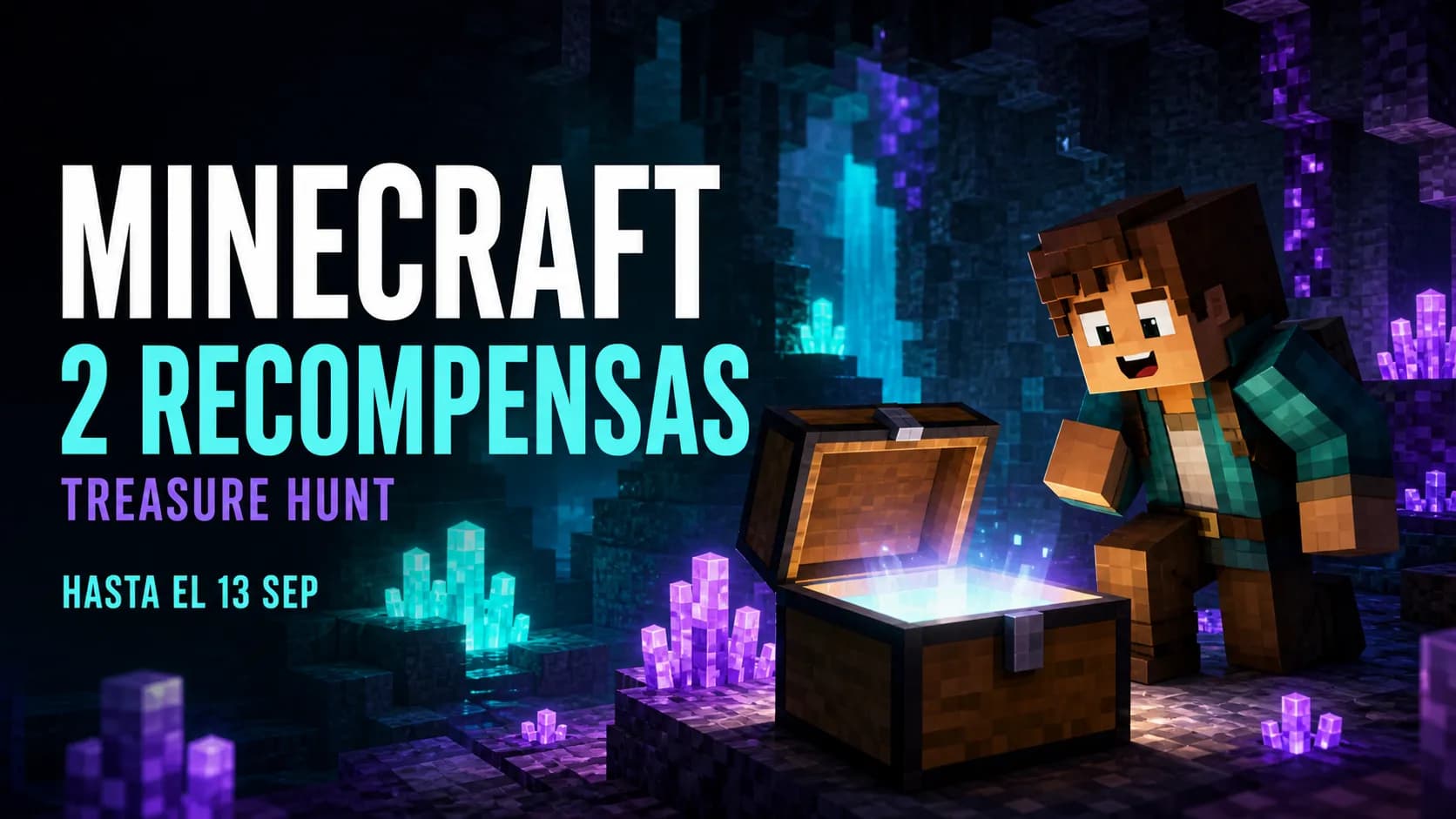 Minecraft Treasure Hunt: cómo conseguir las recompensas de Twitch y TikTok