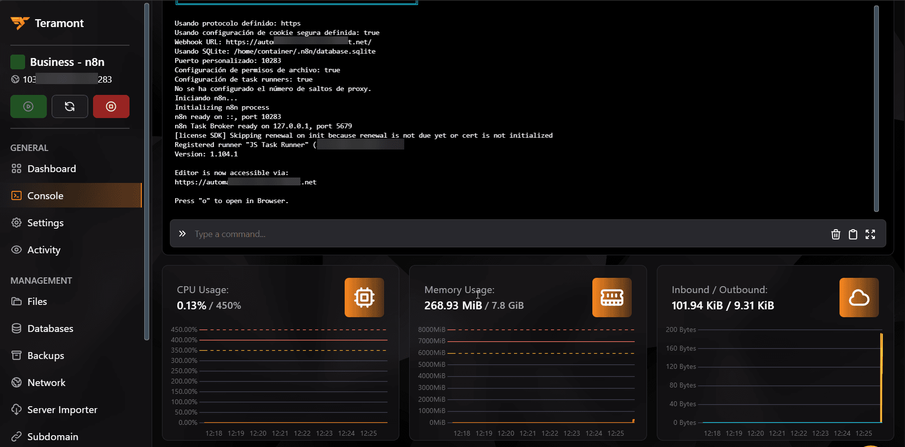 n8n Hosting