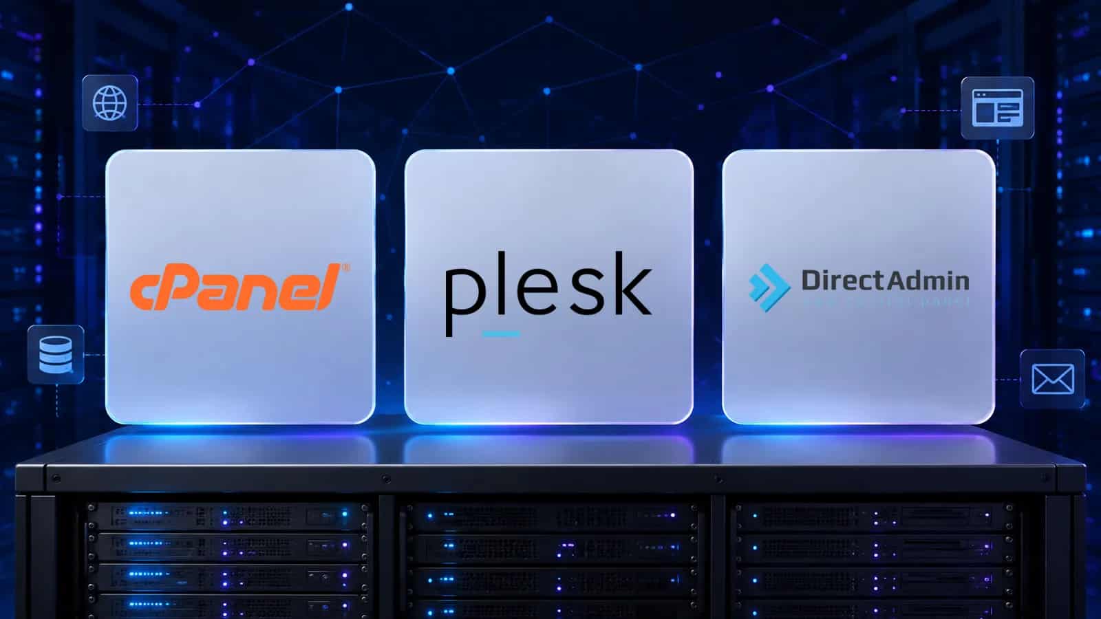 cPanel vs Plesk vs DirectAdmin: cuál elegir para tu hosting