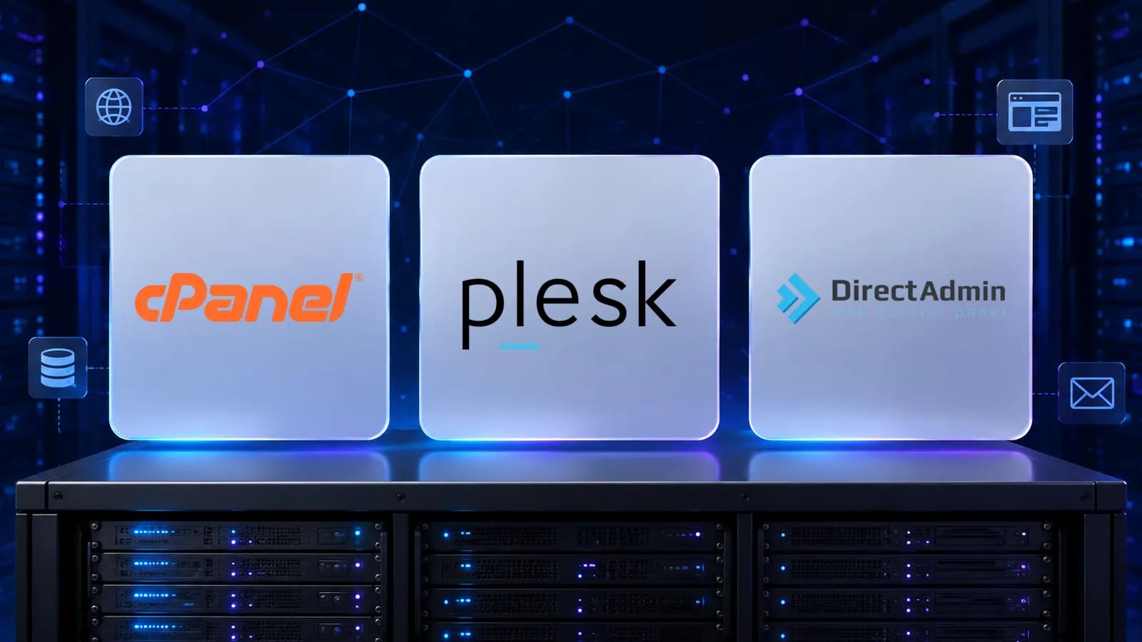 cPanel vs Plesk vs DirectAdmin: cuál elegir para tu hosting