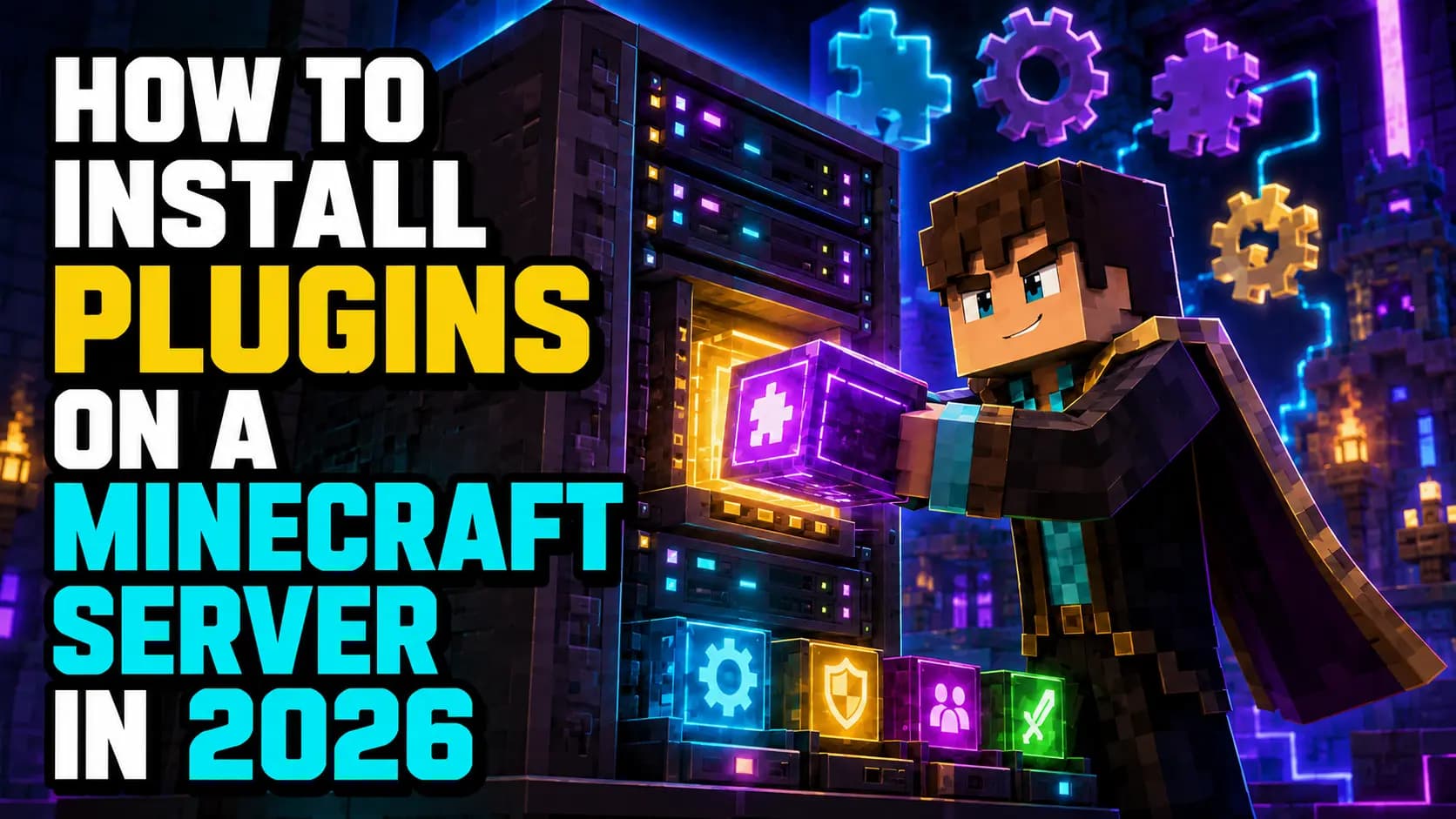 How to Install Plugins on a Minecraft Server in 2026