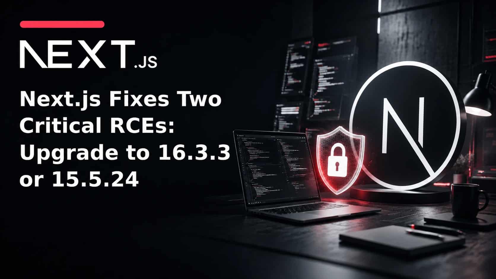 Next.js Fixes Two Critical RCEs: Upgrade to 16.3.3 or 15.5.24