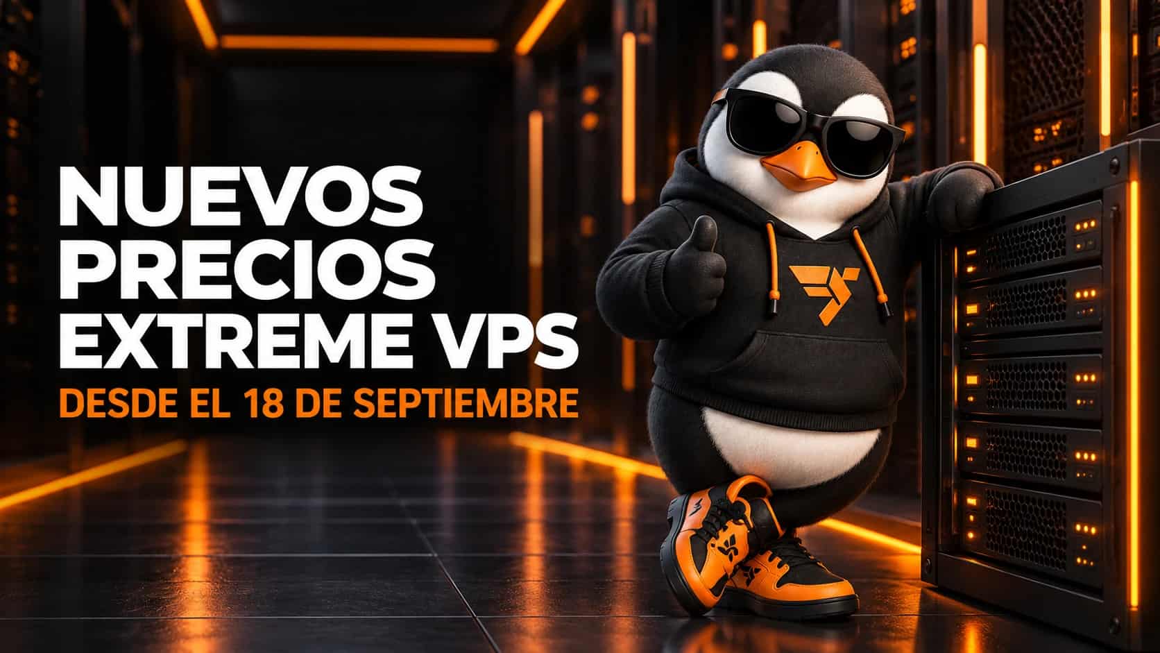 Actualización de precios Extreme VPS: nuevos planes desde el 18 de septiembre