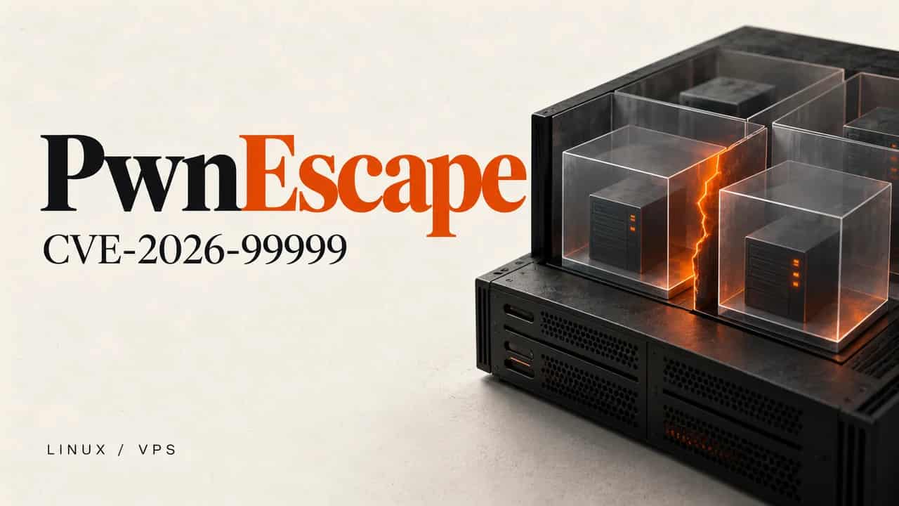 CVE-2026-99999 (PwnEscape): what to check to protect your VPS