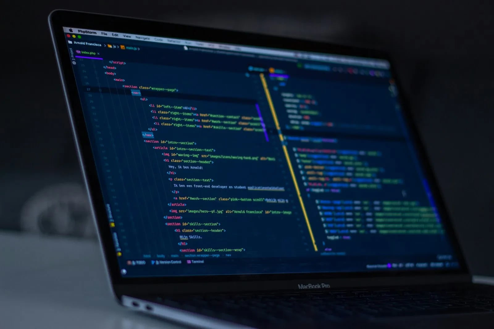 Screen showing TypeScript backend code, representing a NestJS project