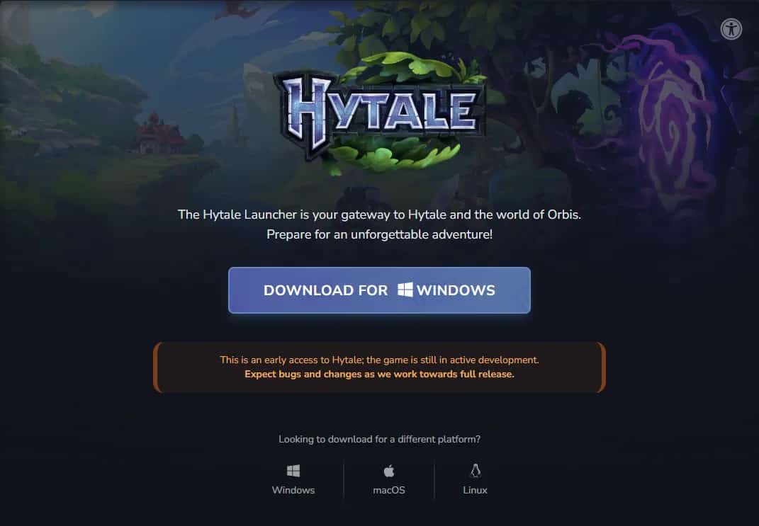 Download Hytale launcher