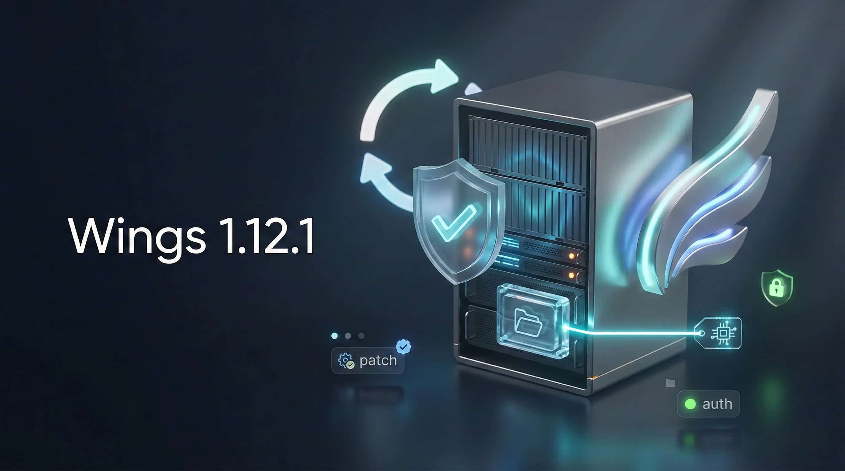 Wings 1.12.1 fixes Hytale re-auth with persistent machine-id